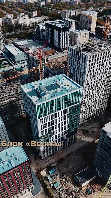 four seasons: 2 комнаты, 86 м², Асанбай мкр Элитка, 13 этаж, ПСО (под самоотделку) — 1