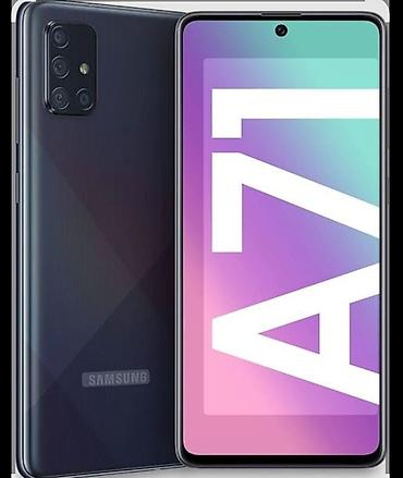 samsung a71 plata: Samsung Galaxy A71, 128 GB, rəng - Qara, İki sim kartlı — 1