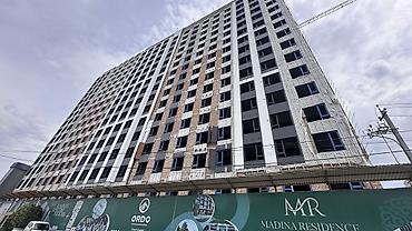 madina residence: 1 комната, 50 м², Восток-5 мкр Элитка, 4 этаж, ПСО (под самоотделку) — 3