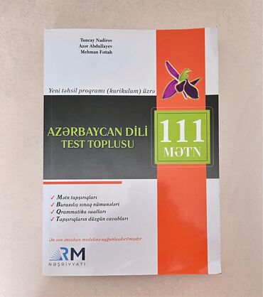 математика сборник тестов 2023 pdf: Azerbaycan Dili test toplusu RM nesriyyati 111 metn 2023. Istifade