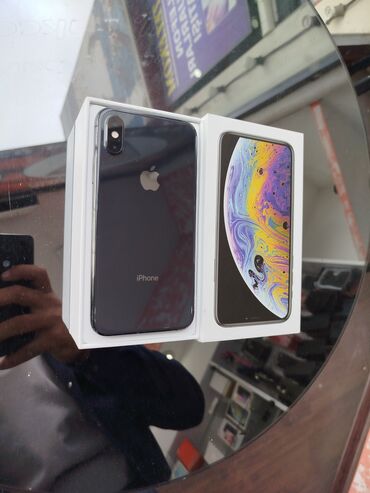 Apple iPhone: IPhone Xs, 64 GB, Qara, Face ID