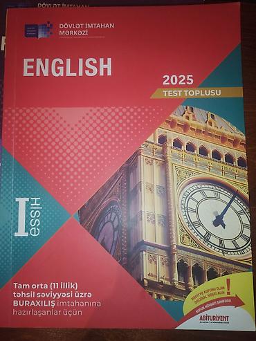 Testlər: İngilis dili Testlər 11-ci sinif, DİM, 1-ci hissə — 1