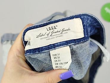 jeansy mango: H&M L.O.G.G., Szorty damskie, rozmiar L — 4