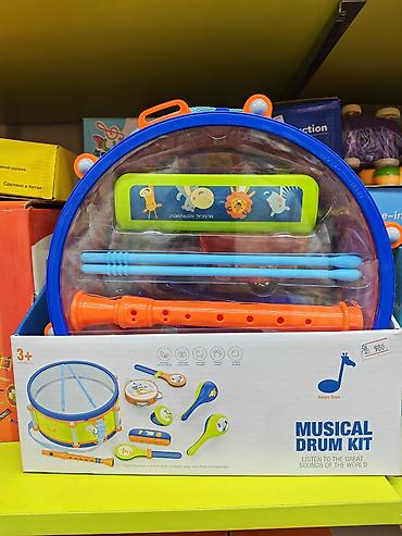 drum: Детский набор музыкальных инструментов Xinya Toys “Musical Drum Kit” — 1
