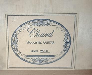 Гитары: Акустическая гитара Chard WD-41 - Тип корпуса: дредноут с вырезом — 3