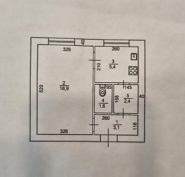 Mənzillər: Bakı, 1 otaqlı, Köhnə tikili, 32 kv. m — 9