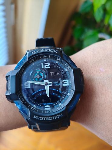 Aksesuarlar: İşlənmiş, Qol saatı, Casio, rəng - Göy — 1