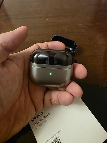 Qulaqcıqlar: İşlənmiş Simsiz (Bluetooth) Qulaqcıqlar, Samsung, rəng - Gümüşü — 3
