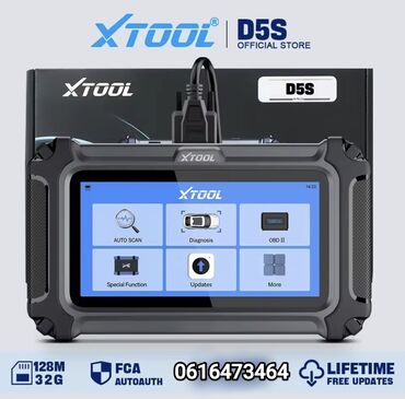Alati za automobile: Novo - Xtool D5S OBD2 ABS,SRS,EPB / CAN FD FCA 16 Reset Auto — 19