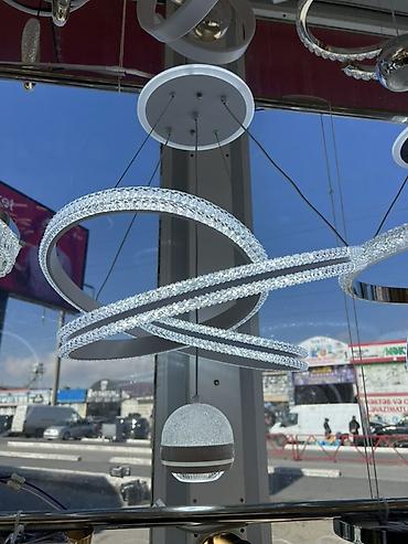 İşıqlandırma: Led Çılçıraq, 4 və daha çox lampa, Şüşə — 9