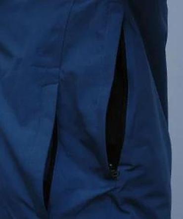 Zimske jakne: Muška zimska jakna sa kapuljačom - Boje: teget, crvena i siva/plava — 18