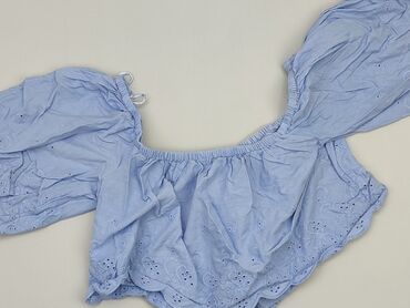 błękitne bluzki damskie: Blouse, SinSay, M (EU 38), condition - Good