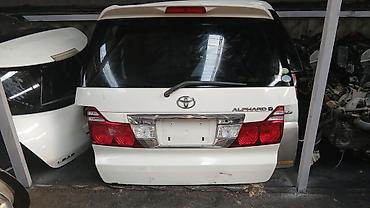 alphard: Крышка багажника Toyota, 2006 г., Б/у, Оригинал — 1
