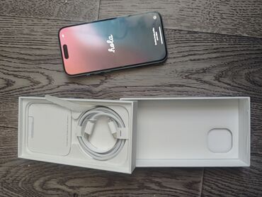 Apple iPhone: IPhone 15, Синий, Коробка
