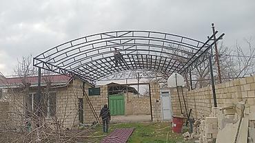 перила: Dekorativ metal konstruksiya və dəmir işləri xidməti. - Balkon, eyvan — 5