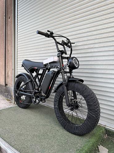 Электровелосипед (стиль мопеда) с толстыми колесами Fat Tire Основные