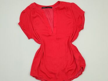 czerwone bluzki bonprix: Футболка, Zara, XS, стан - Дуже гарний