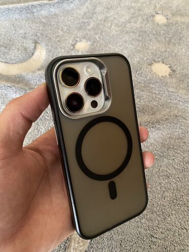 обменяю на: IPhone 14 Pro, Колдонулган, 128 ГБ, Ак, Коргоочу айнек, Каптама, 87 %