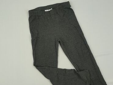 srebrne legginsy dla dzieci: Leggings for kids, Y.F.K., 8 years, 128, condition - Very good