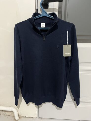 кофта полузамок: Мужская толстовка, 3XL (EU 46), Polo Ralph Lauren, Новый, цвет - Синий, Платная доставка, Самовывоз