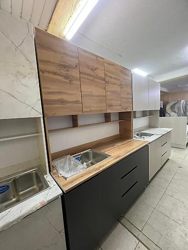 Кухонные гарнитуры: Кухонный гарнитур, Новый, цвет - Белый, ДСП, Платная доставка — 18