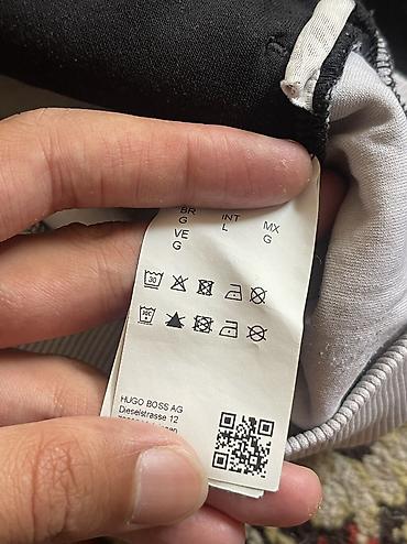 lining бу: Эркектердин спорттук костюму, L, Hugo Boss, Колдонулган, түсү - Кара — 3
