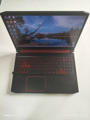 зарядник на ноутбук: Ноутбук, Acer, 16 ГБ ОЗУ, AMD Ryzen 5, 17.3 ", Б/у, Игровой, память SSD