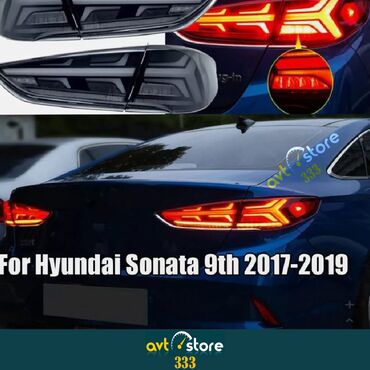 hyundai sonata aksesuar: Hyundai Sonata 2017-2019 Arxa Led Black Stop . Yeni açılmış Nərimanov