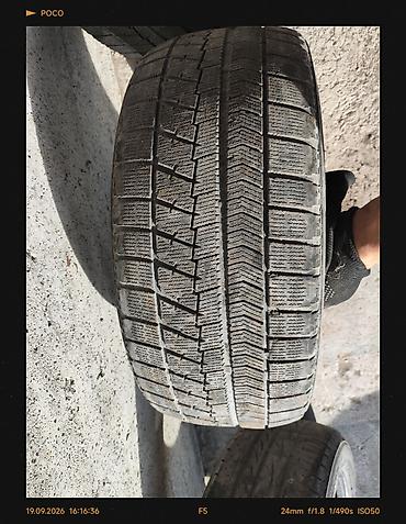 124 2 2: Шины 215 / 50 / R 17, Зима, Б/у, Легковые, Япония, Bridgestone — 9