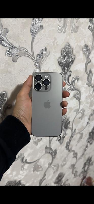 дроны для съемки: IPhone 15 Pro, Б/у, 256 ГБ, Natural Titanium, 88 % — 1