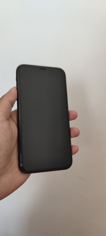 айфон 11 рассрочка: IPhone 11, Колдонулган, 64 ГБ, Кара, Коргоочу айнек, 82 %