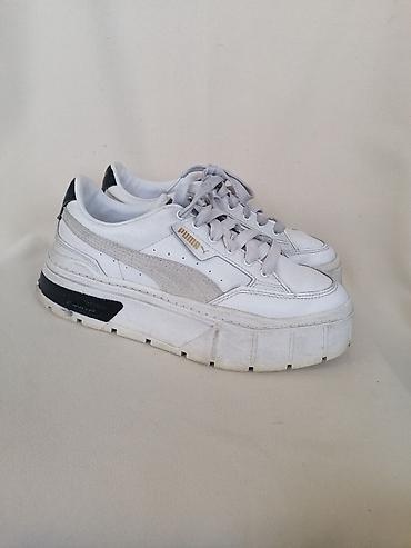 Patike: PUMA MAYZE kozne patike br 38. Koriscene, bez ostecenja. Duzina — 7