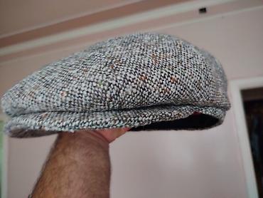 papaqlar kisi ucun: Klassik “newsboy” tərzində papaq - Material: qalın, toxunma parça — 2