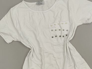 t shirty z czerwonem napisem: T-shirt damski, rozmiar S