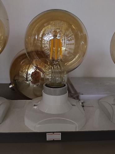 красная лампочка: Эдисоновские LED-лампы с янтарной колбой - Тип: светодиодные лампы с — 1