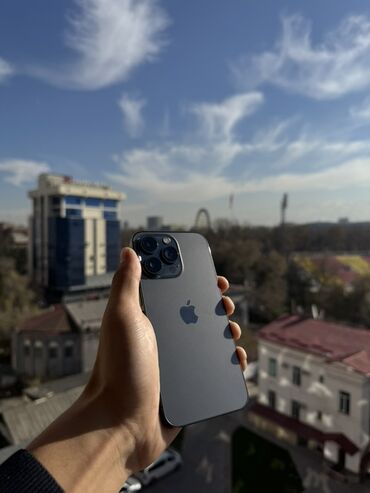 списанные айфоны за 0 рублей: IPhone 13 Pro, Колдонулган, 256 ГБ, Кара, Куту, Бөлүп төлөө менен, 96 %