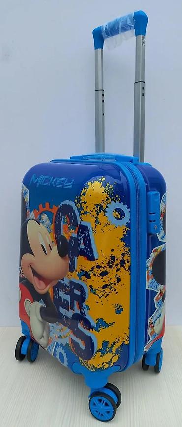 Rančevi, torbe i koferi: Dečiji kofer na točkiće – motiv Mickey Mouse - Tvrda školjka sa — 13