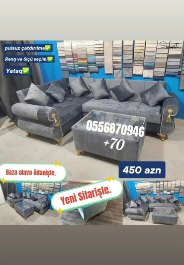 Divanlar: Künc divan, Yeni, Açılan, Bazalı, Parça, Pulsuz çatdırılma — 20