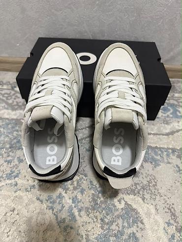 Мужская обувь: Мужские кроссовки, 39, 39.5, Hugo Boss, Новый, цвет - Бежевый — 8