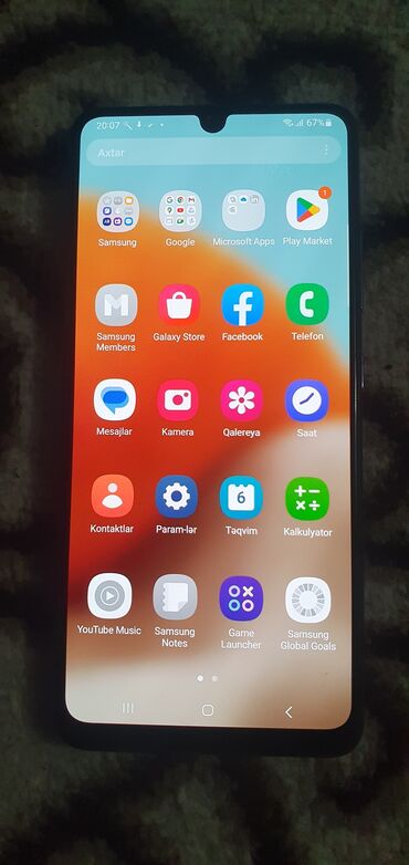 dondurma soyuducusu satılır tap az: Samsung Galaxy A32, 128 GB, rəng - Bənövşəyi, Barmaq izi