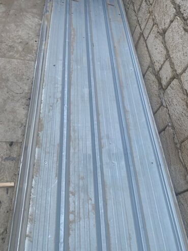 Digər tikinti materialları: ((1020))*Asya* Demir şifir. Ölçü. 5,5 m X 0,8 m. Qalinligi 4mm