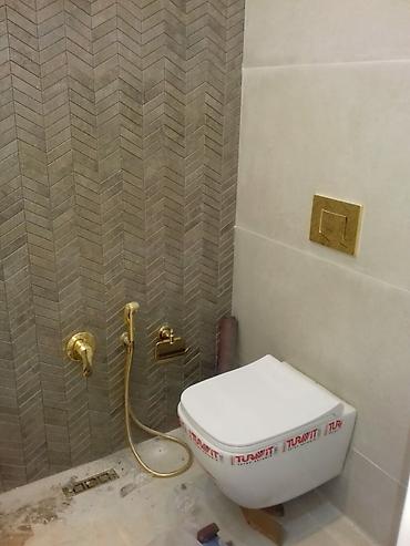 İstilik sistemi: Her cur Santexnik işləri görülür . Kombi xetlerinin cekilmesi — 8