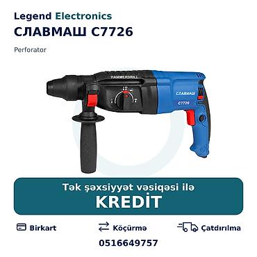 kreditle drel: Elan başlığı: Perforator СЛАВМАШ C7726 Elan mətni: Perforator СЛАВМАШ — 1
