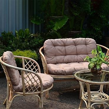 cupavi: Baštenska garnitura ratan svetlo braon Bahama – Bahama Brown-310 — 1