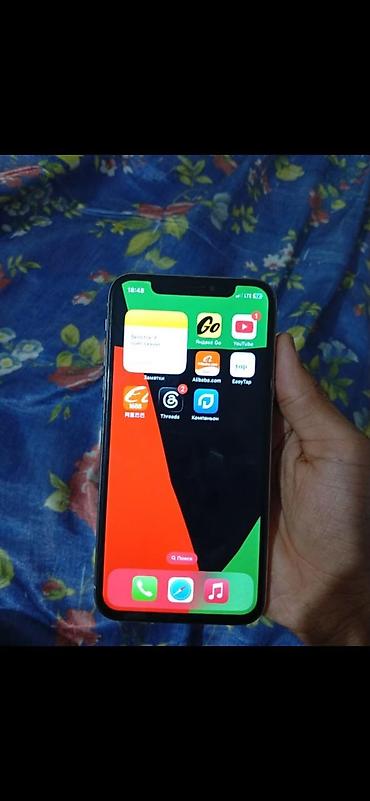 legion go 2: IPhone X, Б/у, 64 ГБ, Серебристый, 100 % — 1