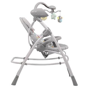 Nənnilər: ✨ Elektrikli Yelləncək Maribel Deluxe 2in1 ✨ 👶 Körpəniz üçün rahatlıq — 3