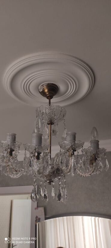 Çilçıraqlar: Çılçıraq, 6 lampa, Xrustal