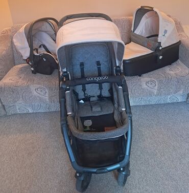 Kolica za bebe: Prodajem polovna Cangaroo Stefania (do 15kg) kolica 3 u 1, u — 2