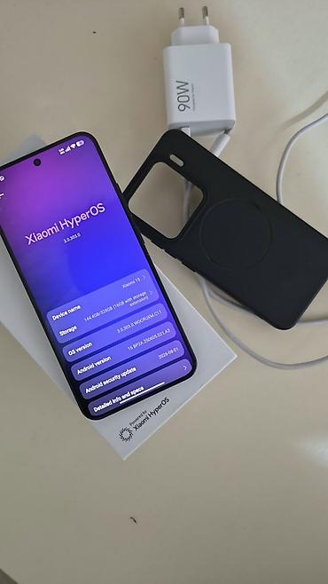 barter xiaomi: Xiaomi 15, 512 GB, rəng - Qara, 
 Barmaq izi, Simsiz şarj, İki sim kartlı — 4