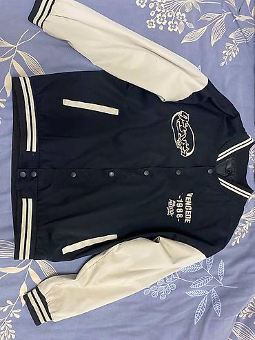 обувь в школу: Бомбер/колледж-куртка в стиле varsity. - Цвет: темно‑синий корпус — 1